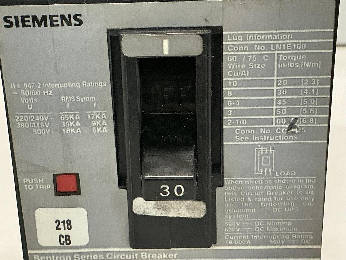 Used SIEMENS ED63B030