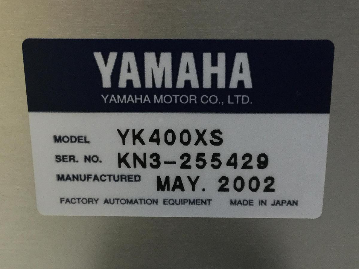 Used YAMAHA High Speed Scara Robot YK400XS #103196