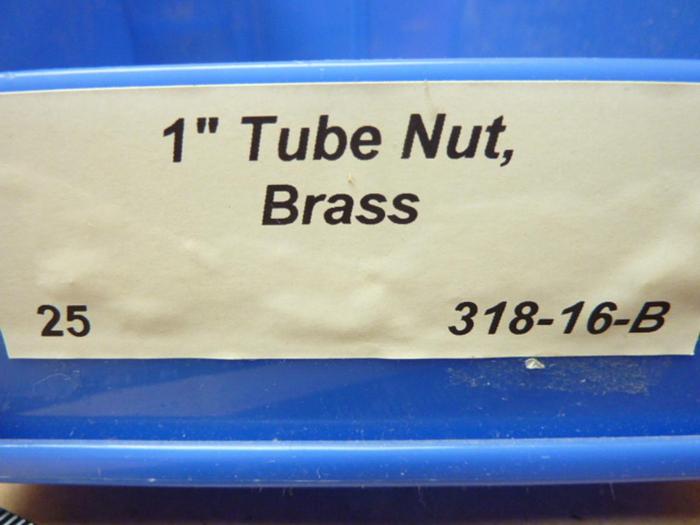 GENERIC Brass Tube Nut 318-16-B #41549