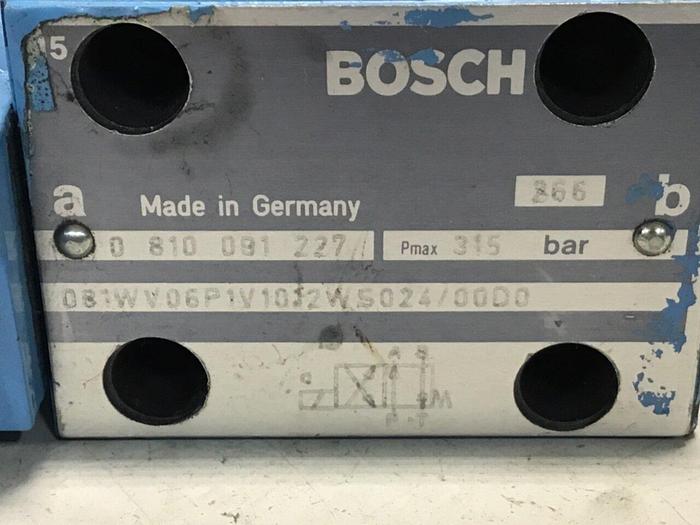 Used BOSCH Directional Valve 0 810 091 227 Used