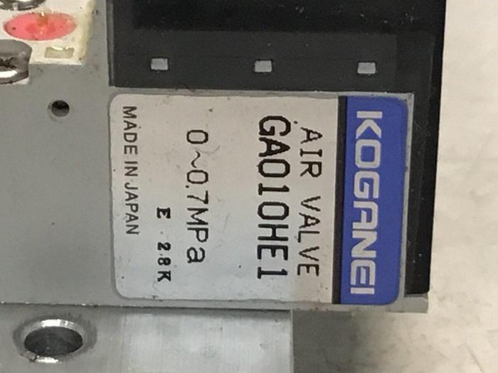 Used KOGANEI Manifold Block G010MH6A #120862