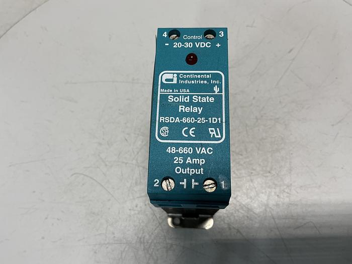 Used CONTINENTAL INDUSTRIES RSDA-660-25-1D1