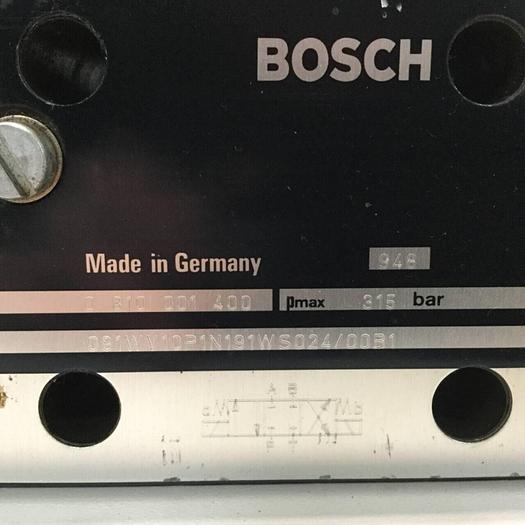 Used BOSCH Valve 0 810 001 400 #91616