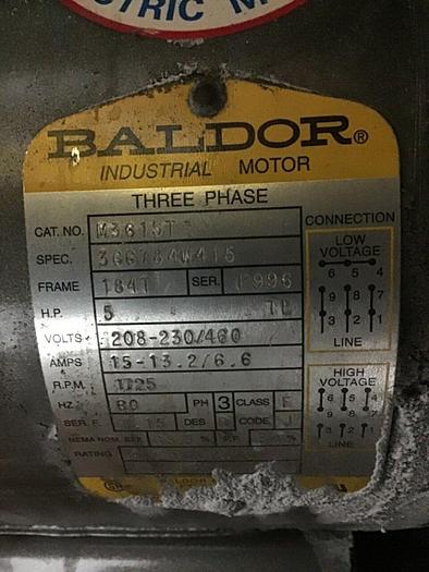 Used NELMOR 5 HP Grinder / Granulator, G810M1, Used