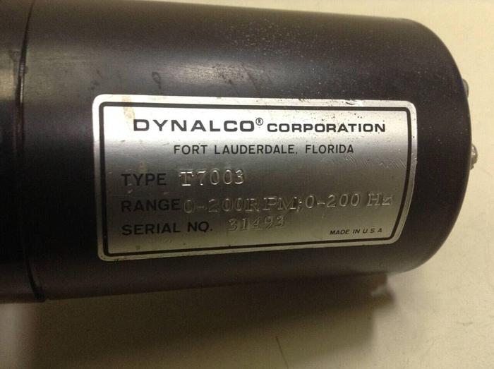 Used DYNALCO RPM Meter T7003 #85557