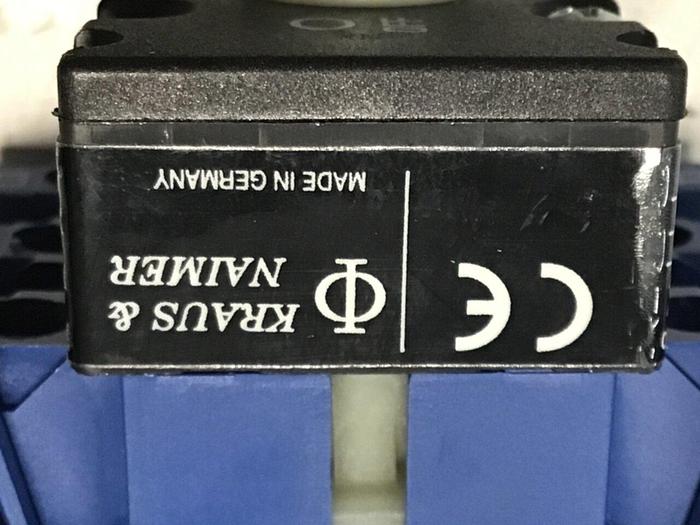 Used KRAUS & NAIMER Switch KG 32B #125183
