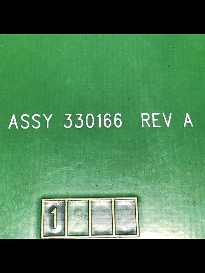 Used VAN DORN 330-166 330166 CIRCUIT BOARD USED #145249