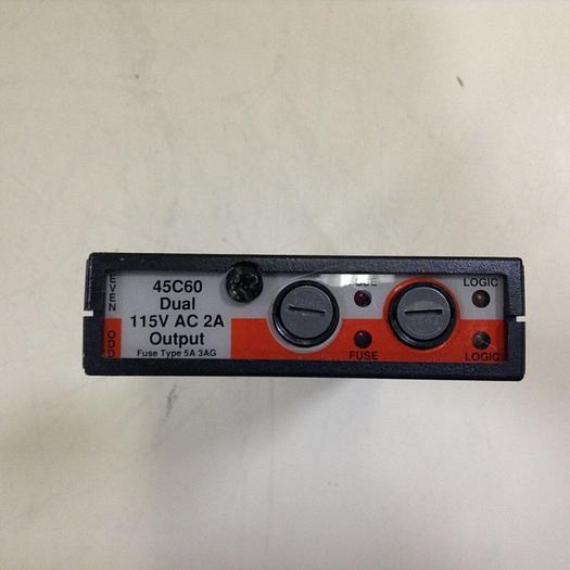 Used RELIANCE ELECTRIC AutoMate Output Module 45C060 #71477