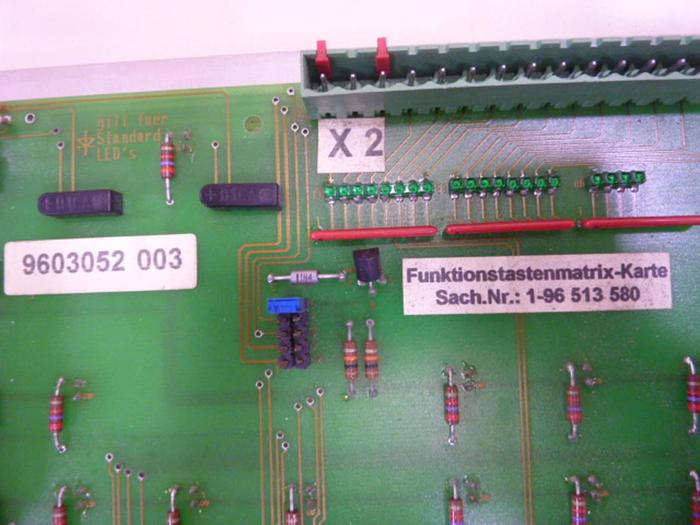 Used FERROMATIK MILACRON Keypad 1-96 513590 9530 #51201