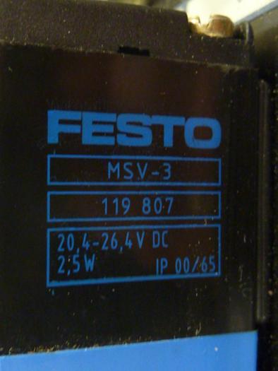 Used FESTO Control Block / Valve Terminal IFB8-02 #61264