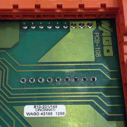 Used WAGO Circuit Board PCB-108 #84442
