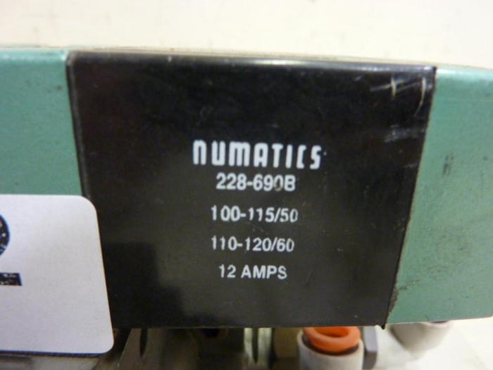 Used NUMATICS Control Block w/ Valves 153SS615K000030 #60112