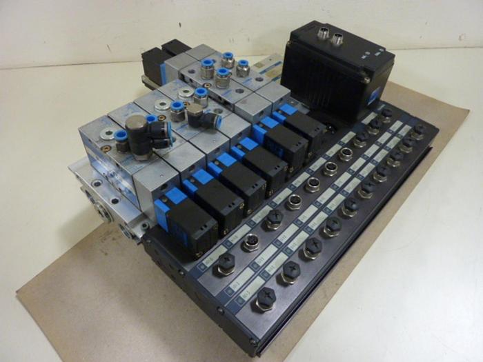 Used FESTO Control Block / Valve Terminal IFB8-02 #52764