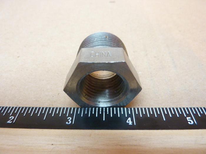 PRESSURE CONNECTIONS CORP. Reducer Bushing SS-5406-12-8 #41543