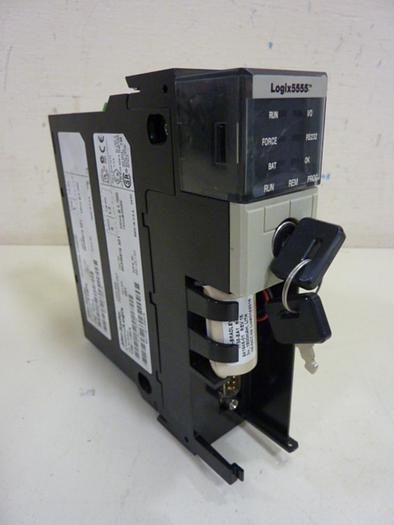 Used ALLEN BRADLEY Logix 5555 Processor Module 1756-L55 SER A #58461