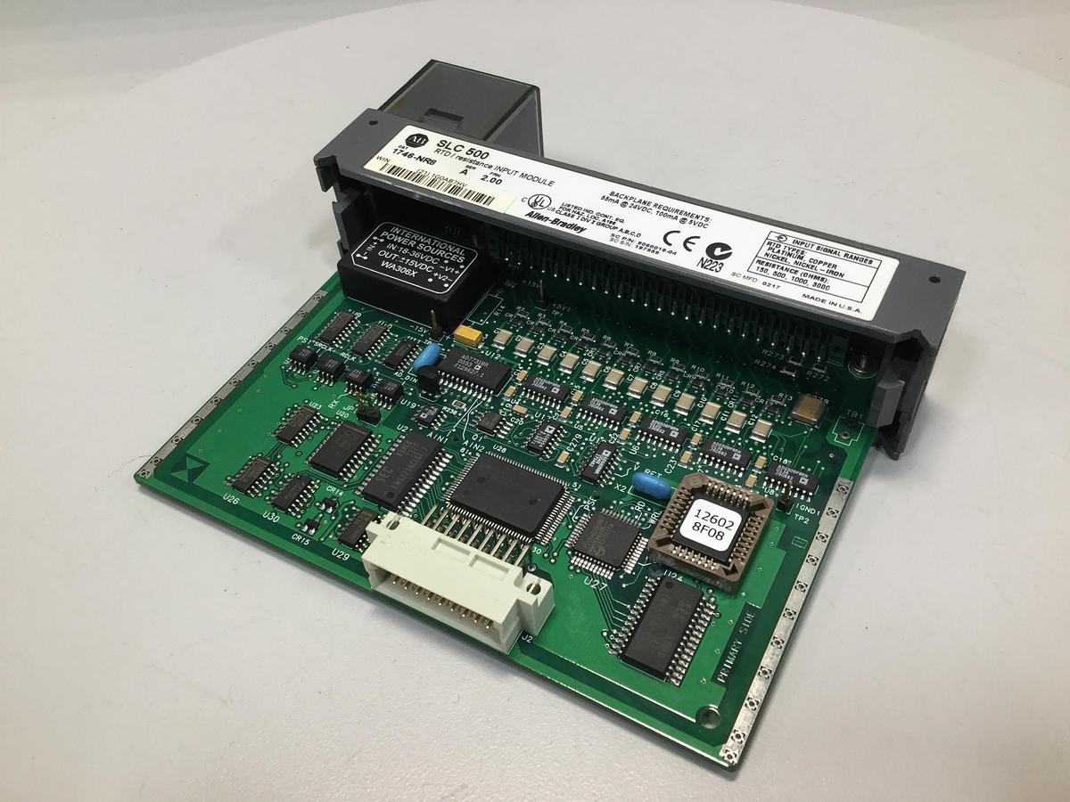 Used ALLEN BRADLEY SLC 500 Input Module 1746-NR8 USED