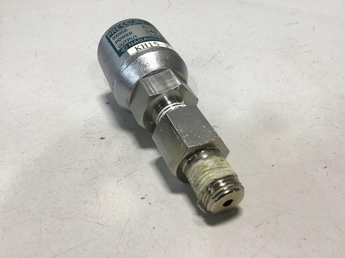 Used NAGANO Pressure Transmitter KH15-PT14-C-200-0.25 #126512