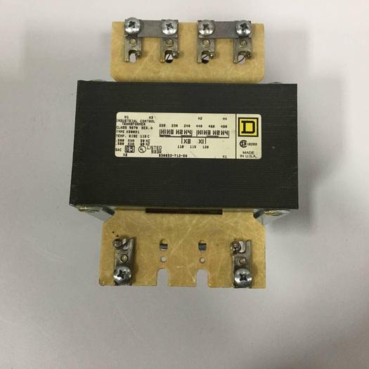 Used SQUARE D .500 kVA Transformer 9070-K500D1 #91122