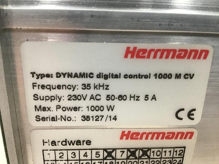 Used HERRMANN Welder Control Module 1000 1000MCV Used