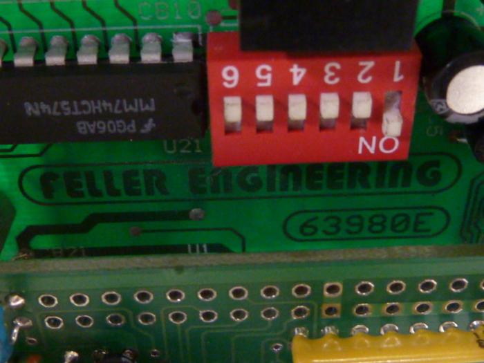 Used FELLER ENGINEERING Circuit Board AF124 Used