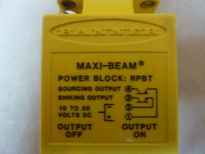 Used BANNER ENGINEERING Power Block RPBT #30598