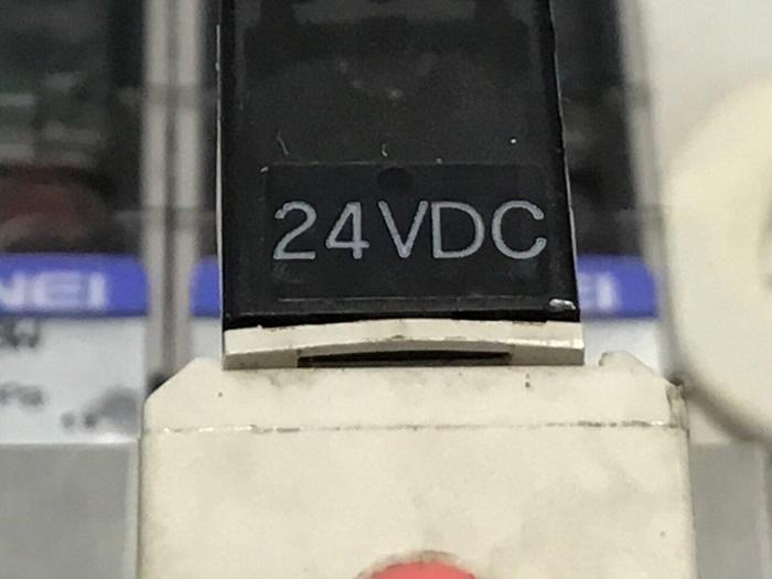 Used KOGANEI Manifold w/ Valves PBM5P-3W #120998