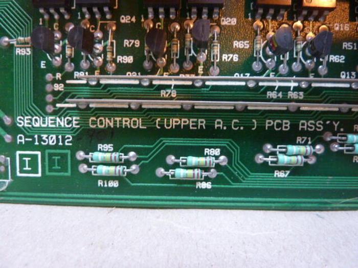 Used BARBER COLMAN Sequence Circuit Board A-13012-901 #32782