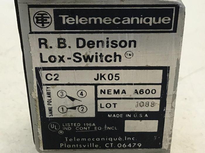 Used TELEMECANIQUE Lox-Switch C2JK05 #121796