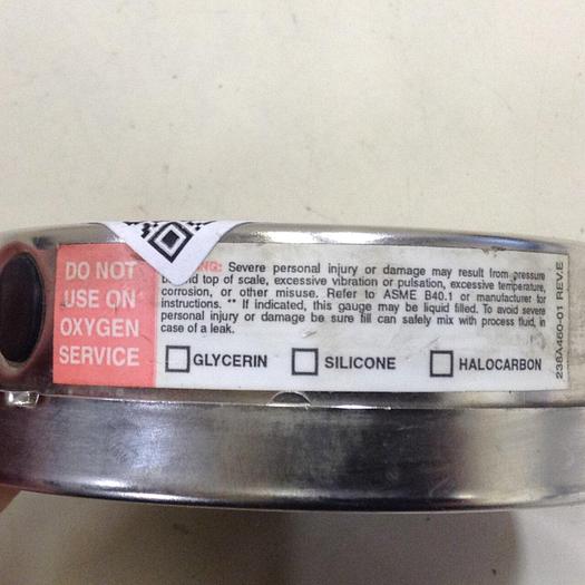 Used ASHCROFT Pressure Gauge 238A460-01 #83850