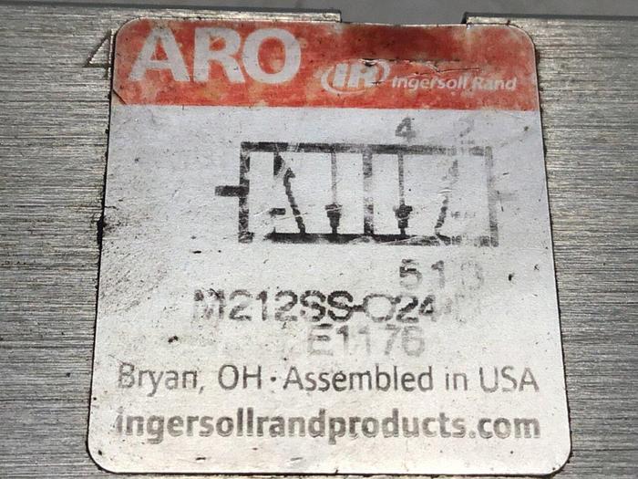 Used ARO Solenoid Control Valve M212SS-024D #119088