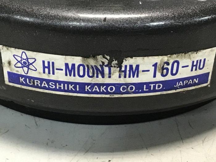 Used KURASHIKI Leveling Mount Pad 6 Inch HM-160-HU #122686