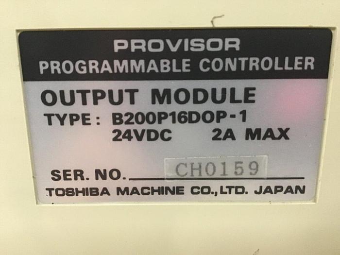 Used TOSHIBA Output Module B200P16DOP-1 #140791