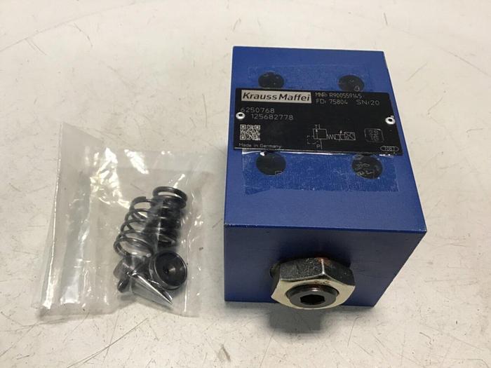 Used KRAUSS MAFFEI Valve Block R900559145 #125916