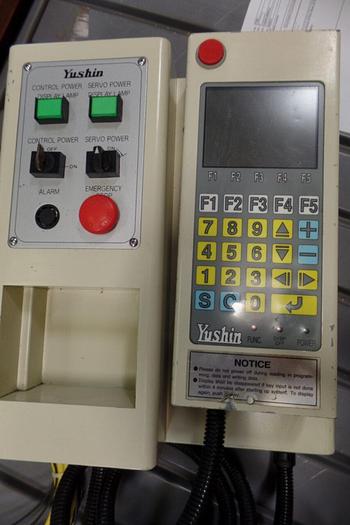 Used YUSHIN AMERICA Controller and Teach Pendant VA200-S Used
