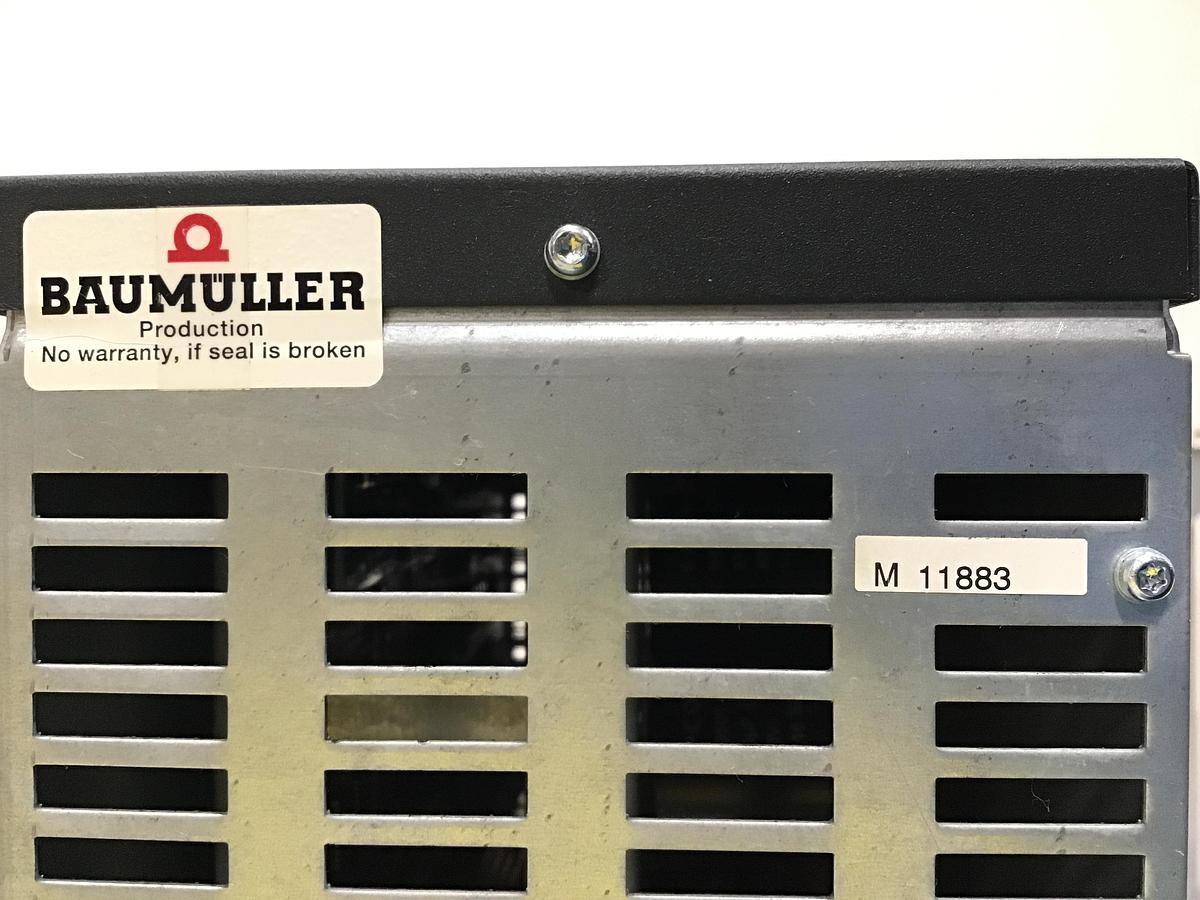 Used BAUMULLER BUM61-40/60-54-B-M-13 SERVO DRIVE CONTROL USED #125402