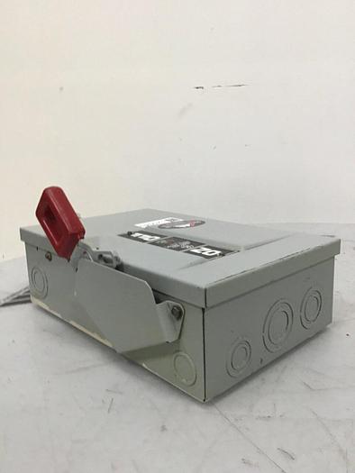 Used GENERAL ELECTRIC / GE 30 Amp Safety Switch TH3361 #125045