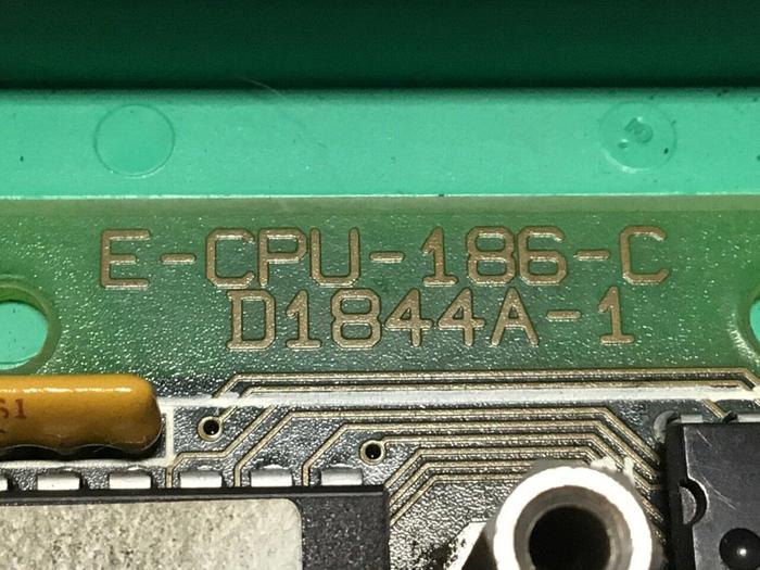 Used KEBA Circuit Board E-CPU-186-C D1844A-1 USED