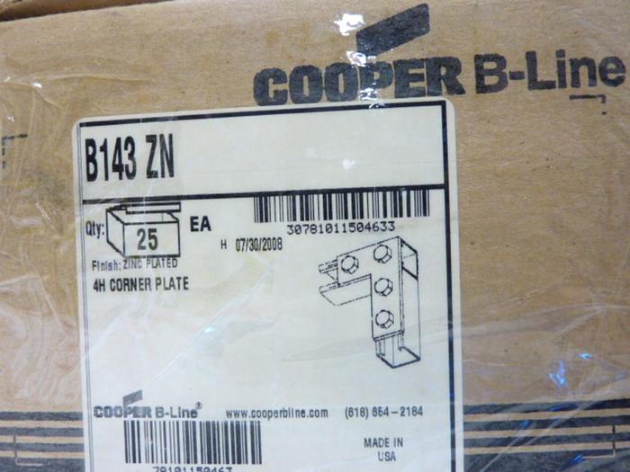 COOPER Flat Corner Plate B143ZN #41496