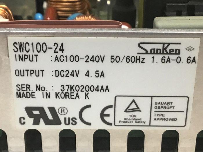 Used SANKEN ELECTRIC Power Supply SWC100-24 #127823