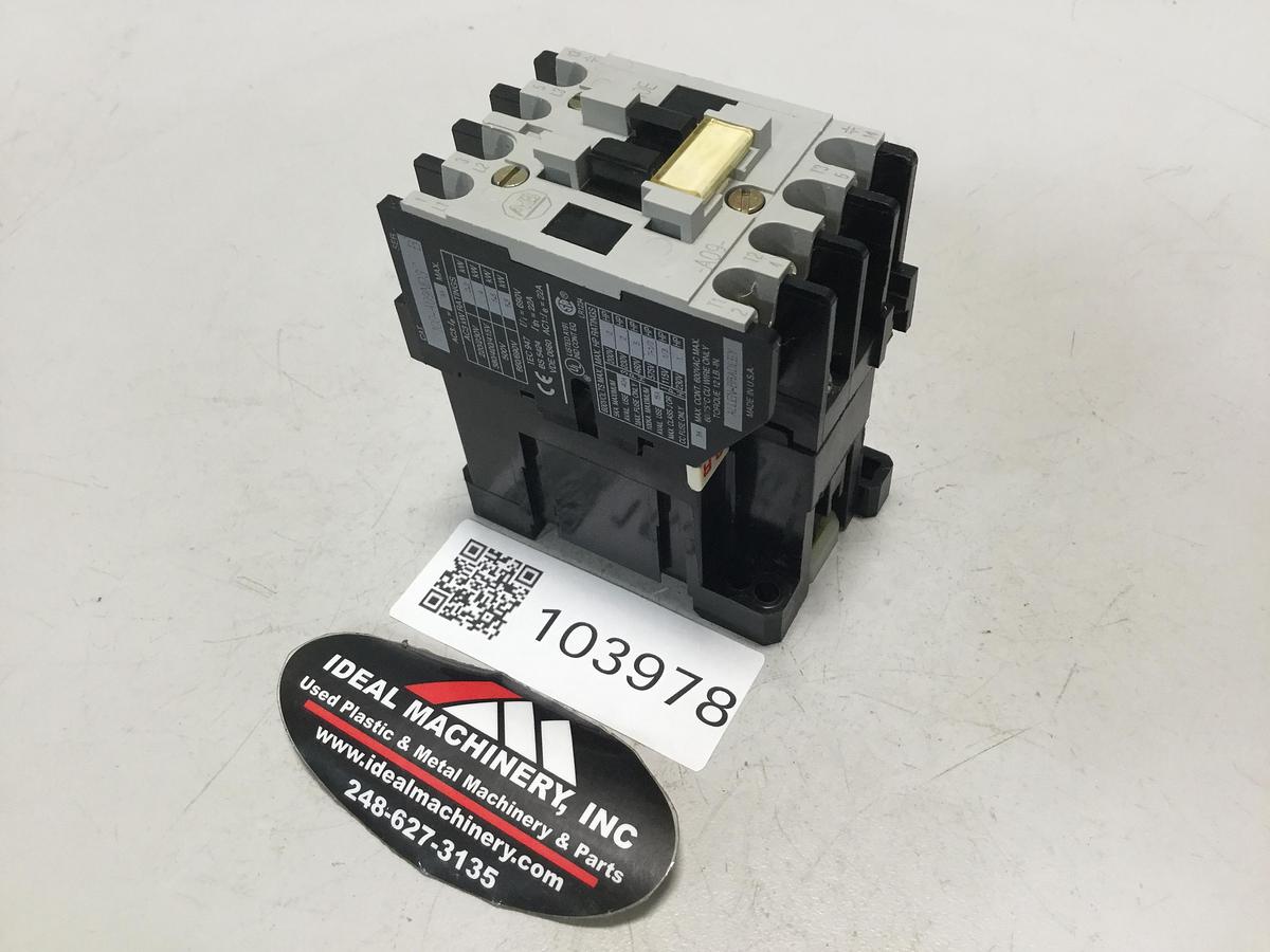 Used ALLEN BRADLEY Contactor 100-A09ND3 SER B Used