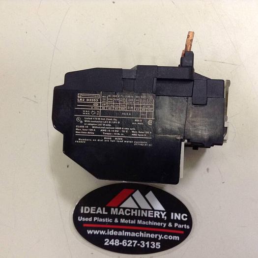 Used TELEMECANIQUE Overload Relay LR2D2353 #92616