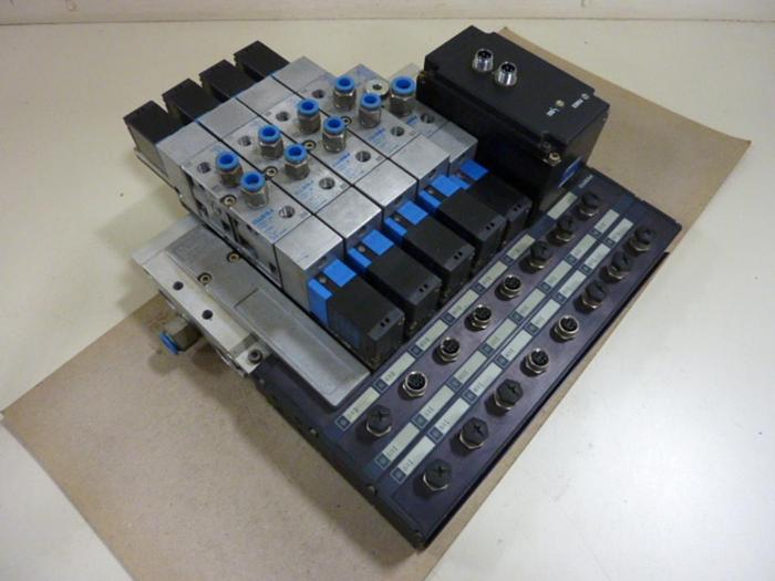 Used FESTO Control Block / Valve Terminal IFB8-02 #52781