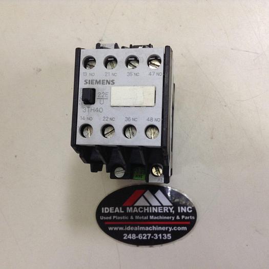 Used SIEMENS Contactor 3TH4096-0B #76171