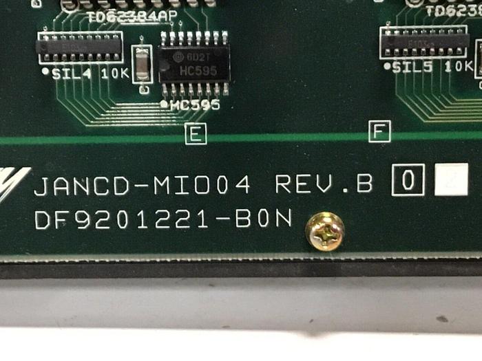 Used YASKAWA Circuit Board JANCD-MIO04 REV B #131207