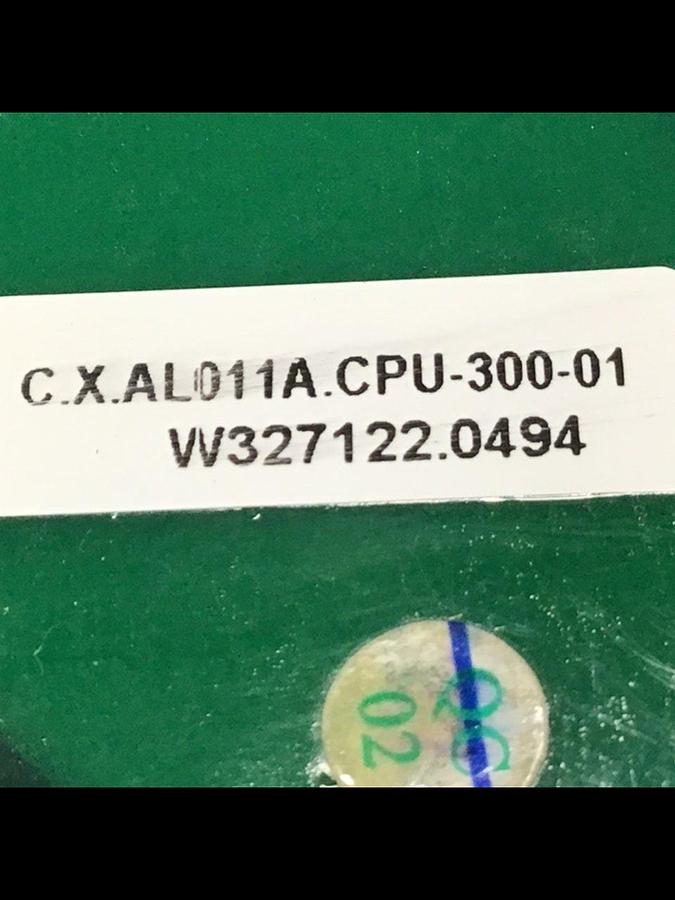 Used INTUITOUCH Circuit Board C.X.AL011A.CPU-300-01 Used  #107725