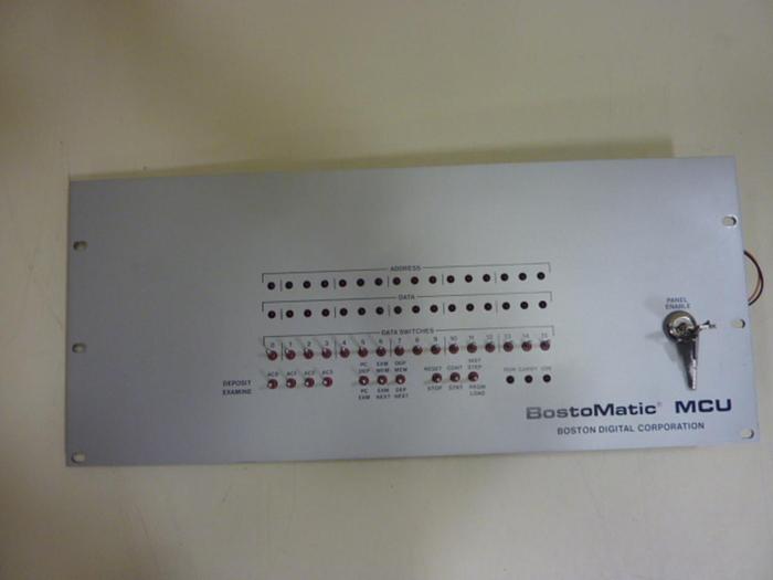 Used BOSTON DIGITAL MCU Operator Control Panel 12D223-1/C #67054