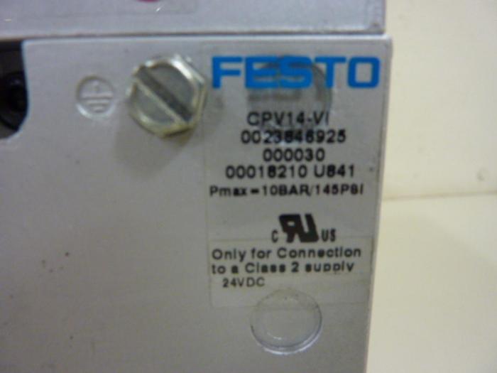 Used FESTO Direct Valve Terminal CPV14-GE-DIO1-8 #54387