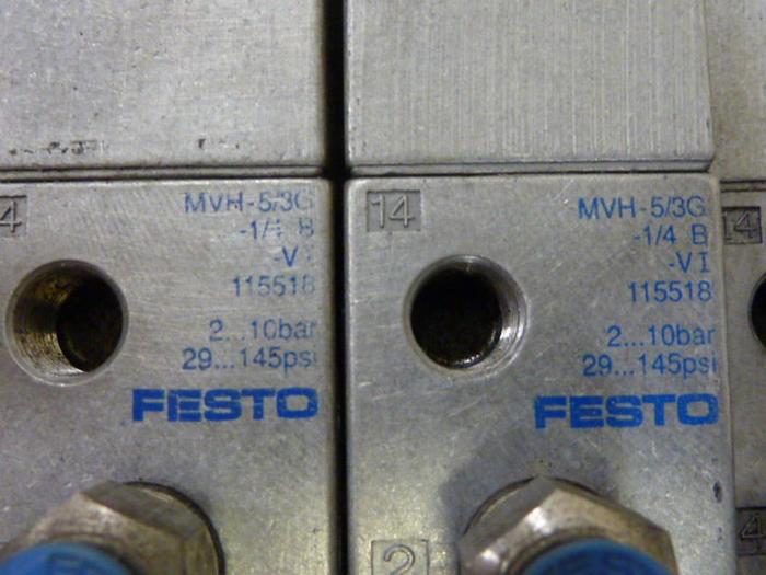 Used FESTO Control Block / Valve Terminal IFB8-02 #52837