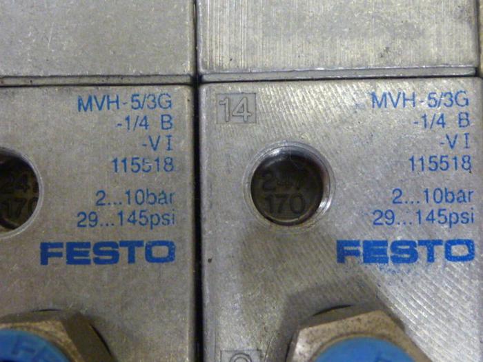 Used FESTO Control Block / Valve Terminal IFB8-02 #61261