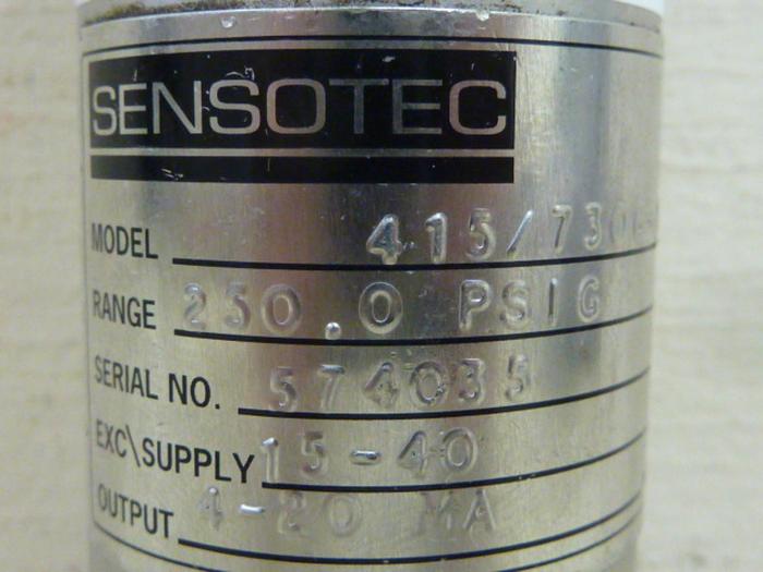 Used SENSOTEC Transducer 415/7306-20 #58304